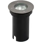 PRIOS Riya nedfelt lampe, rund, stål