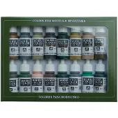 Acrylicos Vallejo 70114 Modellmalingssett