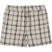Name it Shorts - NmmHowie - Chateau Gray/CHECK - - 4 år (104) - Shorts