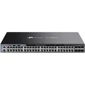 TP-LINK Omada SG6654X, Håndtert, L3, Gigabit Ethernet (10/100/1000), Rack-montering, 1U
