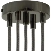 Creative Cables Krm575fbrterm Metall Sylindrisk Lampe Takrosett Kit