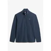 Superdry for man. M2014194A Fleece fleece blue (L), Casual, Polyester