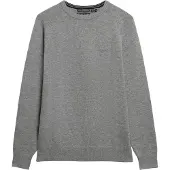 Superdry for man. M6110689A Blend jumper grey (M), Casual, Wool