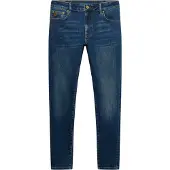 Superdry for woman. W7011258A Jeans Mide Rise blue (26/30), Casual, Cotton
