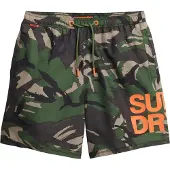 Superdry for man. M3010247A Camouflage logo swimsuit (XXL), Green, Beachwear, Recycled Polister, Sustainable