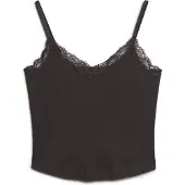 Superdry Essential Lace Trim Ermeløs Topp