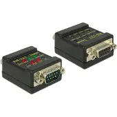 DeLOCK RS232-tester DB9 hunn til DB9 hann