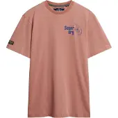 Superdry for man. M1012263A Trade Tools T-shirt pink (L), Casual, Cotton, Short sleeve