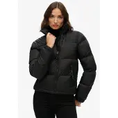 Superdry for woman. W5011975A Tech Jacket black (M), Casual, Sustainable, Recycled nylon
