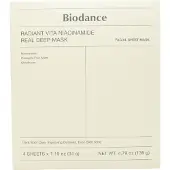 BIODANCE Radiant Vita Niacinamide Real Deep Mask 4 pcs