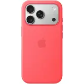 Apple iPhone 17 Pro Silicone Case with MagSafe - Bright Guava