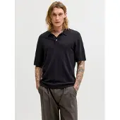 Jack & Jones Blawilliam Structure Knit Kortermet Poloskjorte