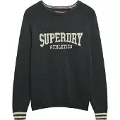 Superdry Slouchy Intarsia Graphic Genser