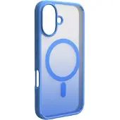 Puro Gradient MagSafe silikonveske for iPhone 16 - Blå