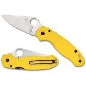Spyderco Para 3 Salt Yellow LWT