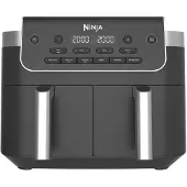 Ninja DualZone 7,6 L airfryer med 2 skuffer i Schwarz | DZ801EU | va SharkNinja