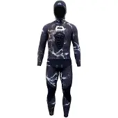 Cetma Black Camu 3.5 Mm Harpunfiskedrakt