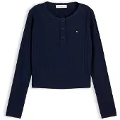 Tommy Hilfiger Kg0kg09463 Langarmet T-skjorte
