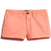 Superdry for woman. W7110393A Orange Hot Chino Shorts (XL), Casual, Cotton