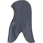 Name it Balaclava - Ull - NmmWmino - 1-lag - Folkstone Grey - - 48-49 cm - Balaclava - enkel