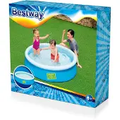 Bestway sirkulært basseng med sodo-bunn 152 x 38 cm