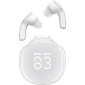 Acefast T9 Bluetooth 5.3 trådløse hodetelefoner med øretelefoner - hvit