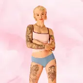 Libresse ComfortFit Essentials Hipster-menstruse for middels mens