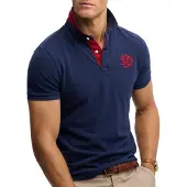 Superdry Pique Monogram Kortermet Poloskjorte