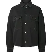 Pieces Pcgabi Rhinestone Denimskjorte