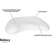 Relaxy Hodepute med trykkavlastende memoryskum - Moon-pute