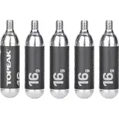Topeak Threaded Co2-patron 16g 5 Enheter