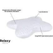 Relaxy Hodepute med trykkavlastende memoryskum - Star pute