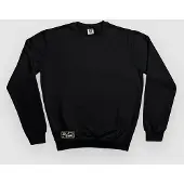 The Dudes Los Dudes Label Classic Heavyweight Genser svart