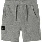 Name it Shorts - Pique - NmmVivasse - Grå Melert - - 4 år (104) - Shorts