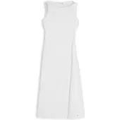 Tommy Hilfiger Ww0ww50041 Plus Size Ermeløs Midikjole