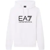 Emporio Armani for man. 7M001413_AF22266 White Core Identity Hoodie (S), Casual, Cotton, Long sleeve