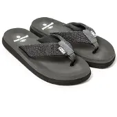 Brasileras Puff Marbled Flip-flops