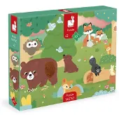 Janod Forest Touch Puslespill 20 Stykker