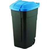 Keter Curver/CURVER AVFALLSBUNGE Sort 110L/DEKK blå