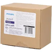 Philips Avent Pacifier ultra soft nighttime 4 pack 6-18 mdr. gul/grå/pink/grøn
