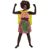 Creaciones Llopis Afrikansk Jungel Voksenkostyme