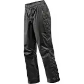 Vaude Men's Fluid Full-zip Pants II S/S, regnbukser, herre, svart