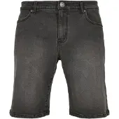 Urban Classics Relaxed Fit Jeans Shorts svart