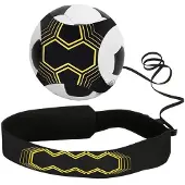 INF Elastisk treningsstrikk for fotball gul / svart