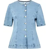 Y.A.S Yasrosie Denim Topp