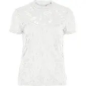 Vila Vistasia Blonde Kortermet Topp