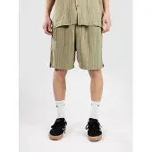 Vissla Grad Stripe 17" Elastic Linen Shorts grønn