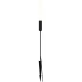 Maytoni LED-gatelampe Flare, 59 cm, jordspyd, grafitt, IP65