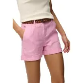 Superdry for woman. W7110496A Mid Rise Pink Linen Shorts (26), Casual