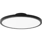 LIGHTME LED-taklampe Aqua Ø 30,2cm svart